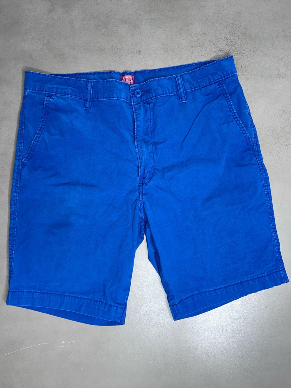 Levi’s XX Chino Standard Fit Bright Blue Shorts - 36